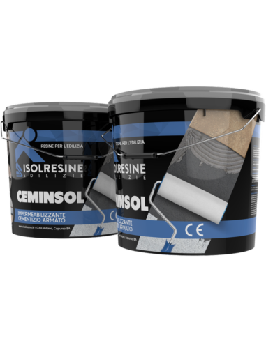 Impermealizzante Superfici Calcestruzzo Orizzontale Verticale Ceminsol 10 Kg