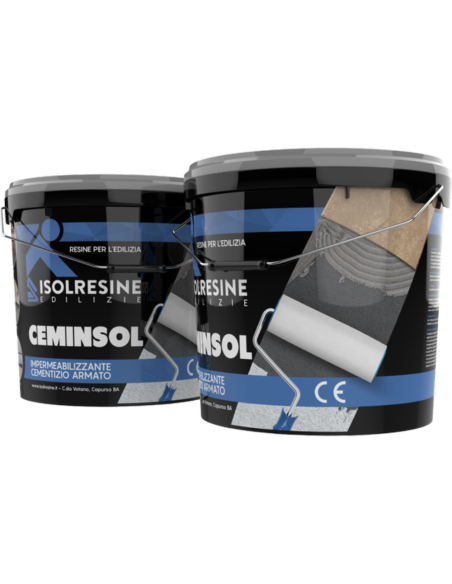 Impermealizzante Superfici Calcestruzzo Orizzontale Verticale Ceminsol 10 Kg