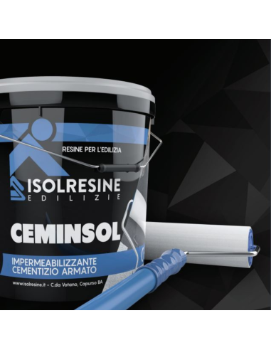 Impermealizzante Superfici Calcestruzzo Orizzontale Verticale Ceminsol 10 Kg