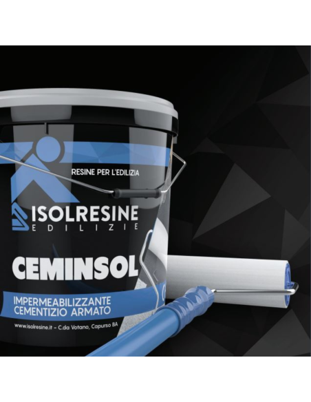 Impermealizzante Superfici Calcestruzzo Orizzontale Verticale Ceminsol 10 Kg