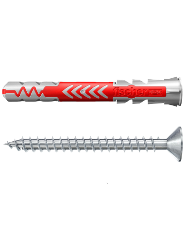 Tassello Lungo Vite Testa Svasata Carichi Elevati DuoPower 8x65 S 25 Pezzi