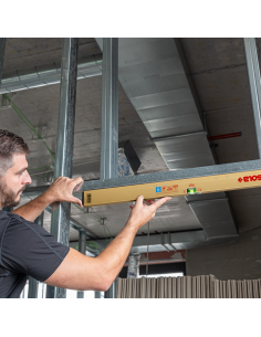 Livella Magnetica Alluminio AZM Colore Oro Lavori Edili Posa Fai Da Te 2