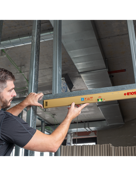 Livella Magnetica Alluminio AZM Colore Oro Lavori Edili Posa Fai Da Te