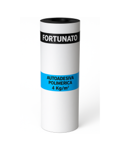 Guaina Autoadesiva Polimerica Ardesiata Bianca 4 Kg/m² CASASCIUTTA Rotolo 1 x 10 m