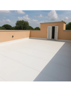 Guaina Autoadesiva Ardesiata Bianca 4 Kg/m² CASASCIUTTA 2 Rotoli 1 x 10 m 2
