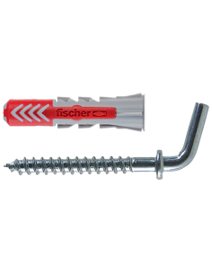  Tassello Universale Bi-Materiale Carichi Elevati DuoPower 6/8 Gancio Corto 25 Pz