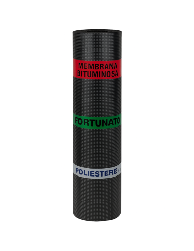 Membrana Bituminosa Poliestere 4 mm Impermeabilizzante CASASCIUTTA  1 x 10 m