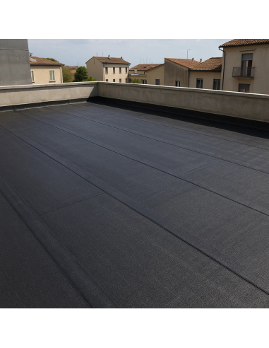 Guaina Bituminosa Poliestere 4 mm Impermeabilizzante CASASCIUTTA 10 Rotoli 1x10 m