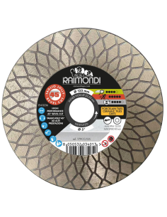 Disco Diamantato Diametro 125mm Taglio Jolly 45° F22,2mm Smussatura 
