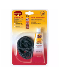 Guarnizione Fibrocer Mm 6 Kit Sigill Con Silicone Nero