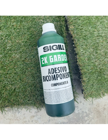 Adesivo Epossi-Poliuretanico Bicomponente 2K Garden Incollaggio Prati Sintetici