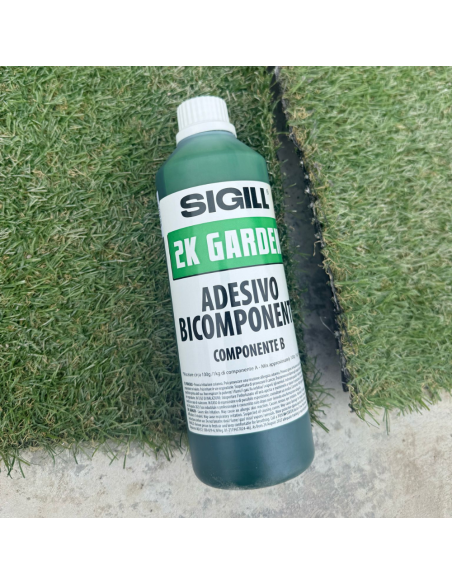 Adesivo Epossi-Poliuretanico Bicomponente 2K Garden Incollaggio Prati Sintetici