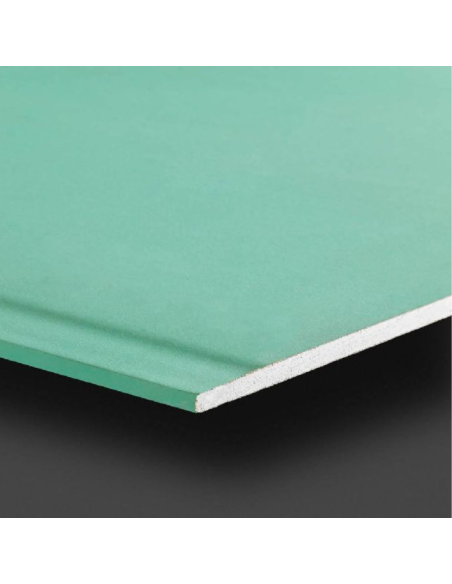 Lastra Cartongesso H2 BA13 1200x2000 Ambienti Umidi Confezione 20 Pezzi