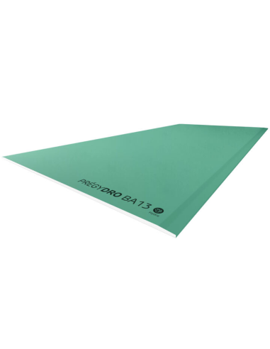 Lastra Cartongesso H2 BA13 1200x2000 Ambienti Umidi Confezione 12 Pezzi