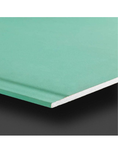 Lastra Cartongesso H2 BA13 1200x2000 Ambienti Umidi Confezione 12 Pezzi
