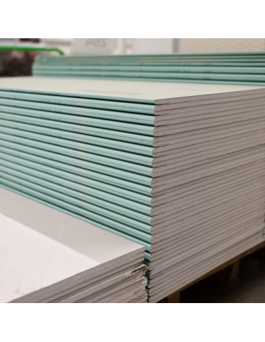 Lastra Cartongesso Innovativa Ambienti Umidi Dimensioni 1200 x 2000 mm Pareti