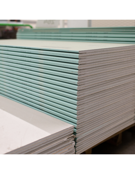 Lastra Cartongesso Innovativa Ambienti Umidi Dimensioni 1200 x 2000 mm Pareti