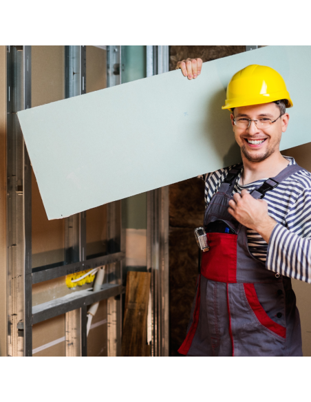 Lastra Cartongesso Innovativa Ambienti Umidi Dimensioni 1200 x 2000 mm Pareti