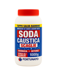 Soda Caustica Scaglie Per Pulizie E Svernicianti Formato 1 Kg