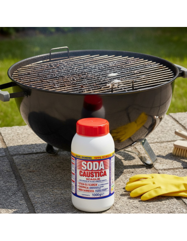 Soda Caustica Scaglie 1 Kg Per Pulizie E Svernicianti