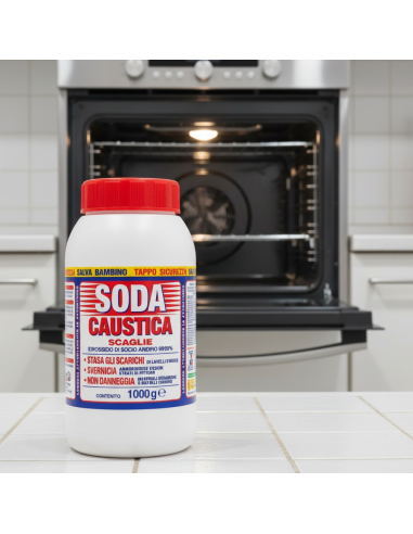Soda Caustica Scaglie 1 Kg Per Pulizie E Svernicianti