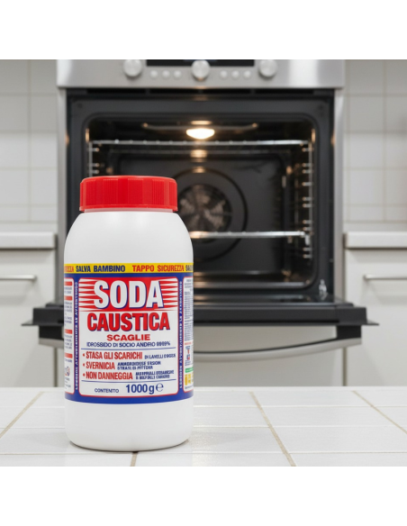 Soda Caustica Scaglie 1 Kg Per Pulizie E Svernicianti