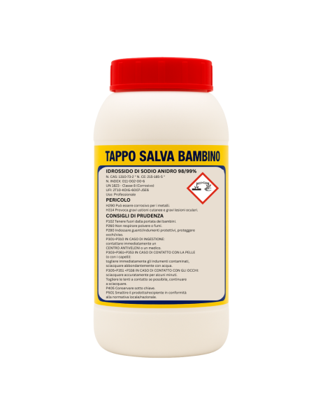 Soda Caustica Sporco Ostinato In Scaglie Formato 1 Kg Pezzi 2 CAG CHEMICAL - foto 8
