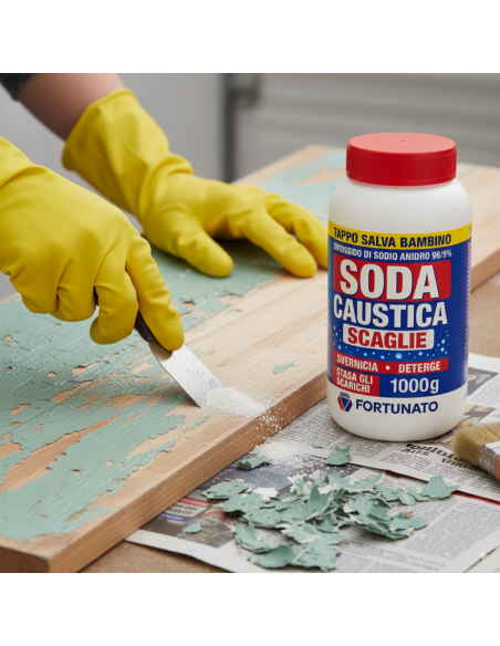 Scaglie Alta Purezza per Pulizie Profonde Domestiche e Uso Fai da Te Soda Caustica 1 Kg Pezzi 3