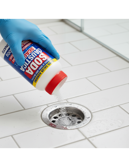 Disgorgante Potente per Scarichi e Forni Soda caustica da 1 Kg Pezzi 2