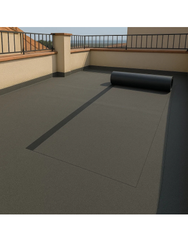 Guaina Ardesiata CASASCIUTTA Impermeabilizzazione Tetti Terrazze 1x10 m