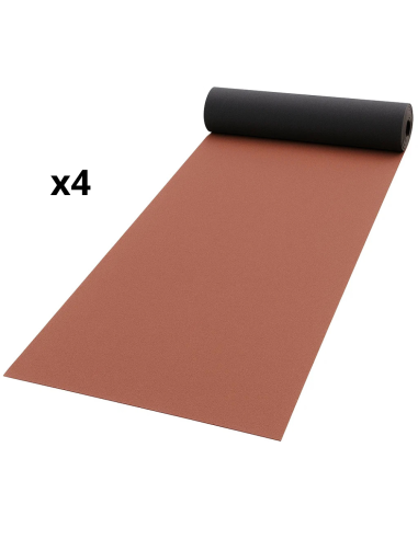 Guaina Ardesiata Rossa CASASCIUTTA Impermeabilizzazione Terrazze 4 Rotoli 1x10 m - FORTUNATO