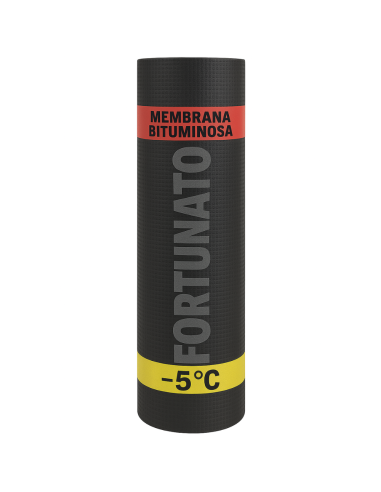 Membrana Bituminosa Impermeabilizzazione CASASCIUTTA (-5°C) Cannello Rotolo 1 x 10 m