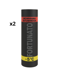 Membrana Bituminosa Impermeabilizzante CASASCIUTTA 4 kg/mq -5°C 2 Rotoli 1x10 m