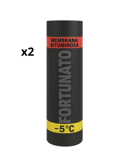 Membrana Bituminosa Impermeabilizzante CASASCIUTTA 4 kg/mq -5°C 2 Rotoli 1x10 m