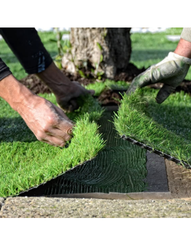 Prato Sintetico Tappeto Erboso Altezza Fili 45 mm Sempre Verde Vendita A Metro