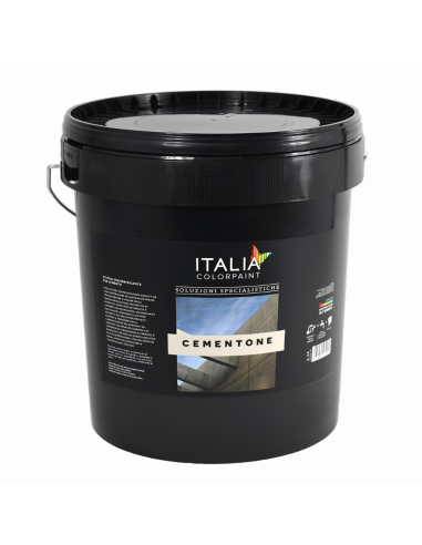 Cementone Pittura Idrorepellente Anticarbonatazione Protettiva Super Acrilica - Italia ColorPaint