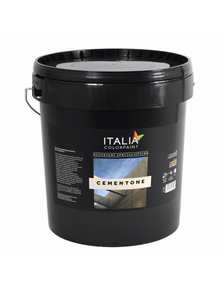 Cementone Pittura Idrorepellente Anticarbonatazione Protettiva Super Acrilica - Italia ColorPaint