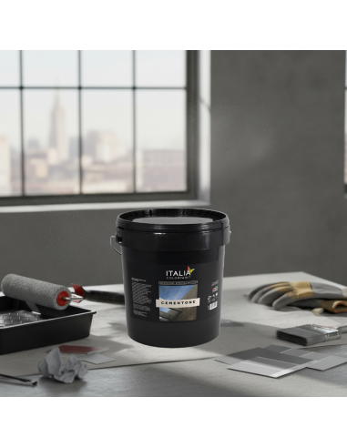 Cementone Pittura Idrorepellente Anticarbonatazione Protettiva Super Acrilica Italia ColorPaint - foto 4