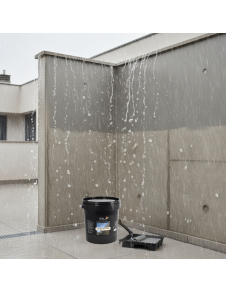 Cementone Pittura Idrorepellente Anticarbonatazione Protettiva Super Acrilica Italia ColorPaint - foto 5