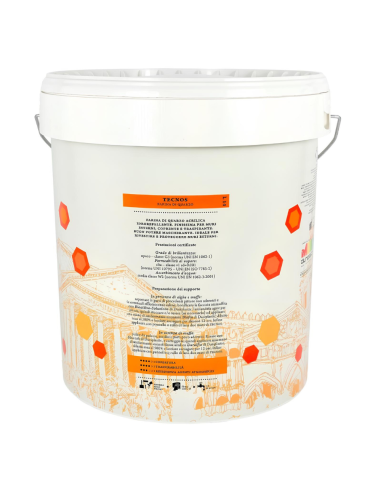 Tecnos Le Classiche Idropittura Farina di Quarzo Acrilica Idrorepellente Italia ColorPaint - foto 2