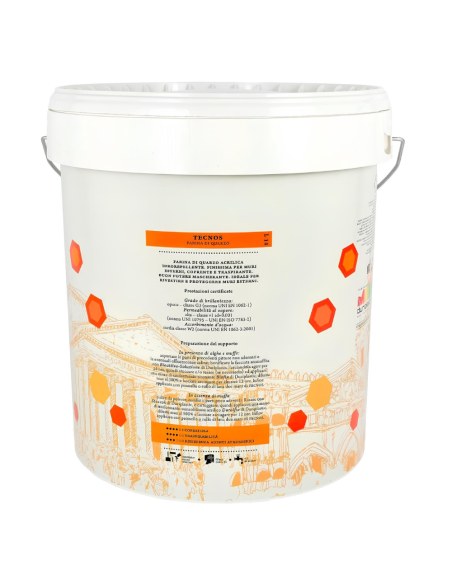 Tecnos Le Classiche Idropittura Farina di Quarzo Acrilica Idrorepellente Italia ColorPaint - foto 2