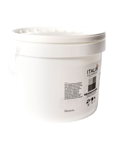 Sbiancafumo Idropittura Murale Acrilica Bianca Coprente Antimacchia Antialone