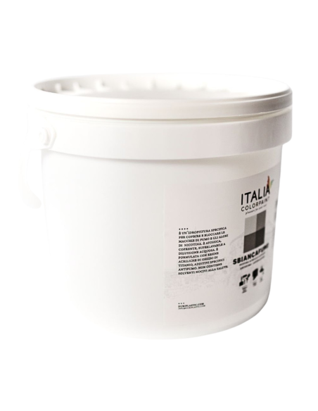 Sbiancafumo Idropittura Murale Acrilica Bianca Coprente Antimacchia Antialone