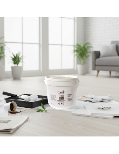 Sbiancafumo Idropittura Murale Acrilica Bianca Coprente Antimacchia Antialone