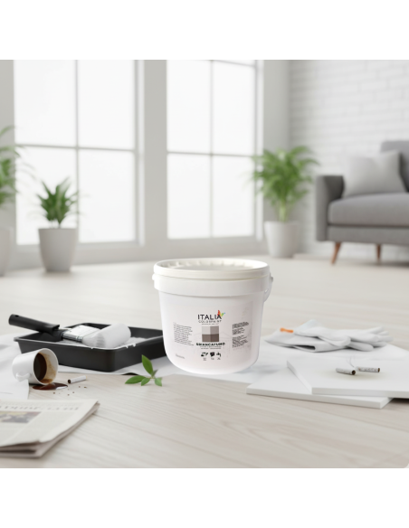 Sbiancafumo Idropittura Murale Acrilica Bianca Coprente Antimacchia Antialone