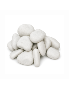 Ciottoli Bianco Carrara Eleganza Per Spazi Esterni