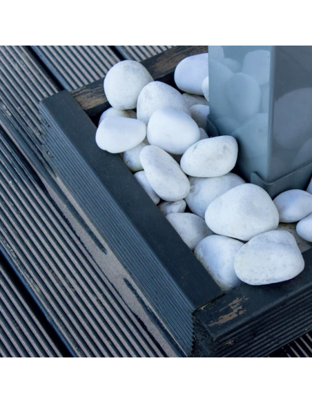 Ciottoli Bianco Carrara Eleganza Per Spazi Esterni