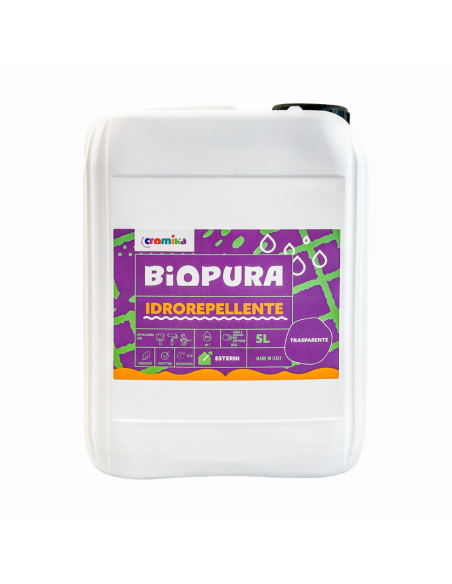 Idrorepellente Siliconico Trasparente Acqua Pronto Uso Linea BIOPURA Cromika