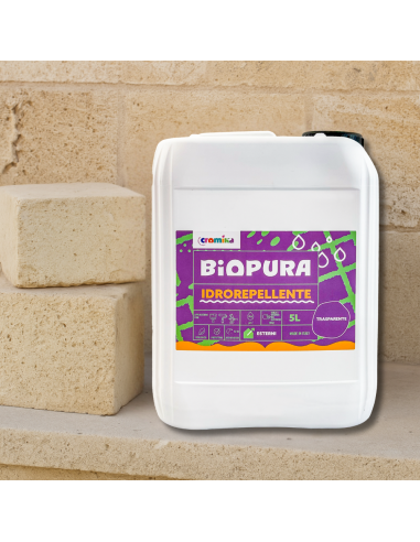 Idrorepellente Siliconico Trasparente Acqua Pronto Uso Linea BIOPURA Cromika