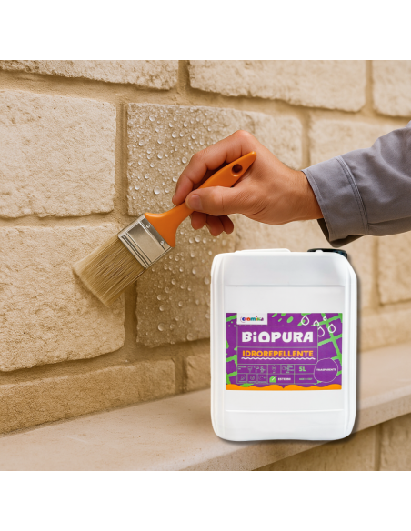 Idrorepellente Siliconico Trasparente Acqua Pronto Uso Linea BIOPURA Cromika